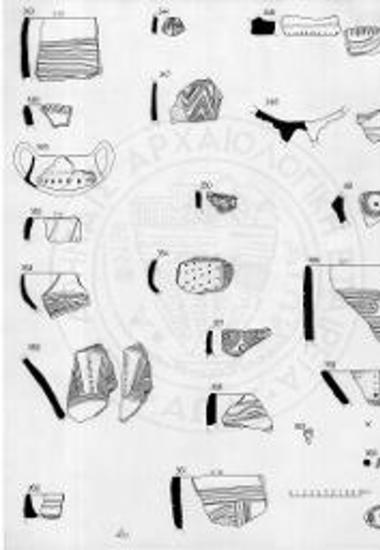 Κεραμική από την ανασκαφή της Δήμητρας.