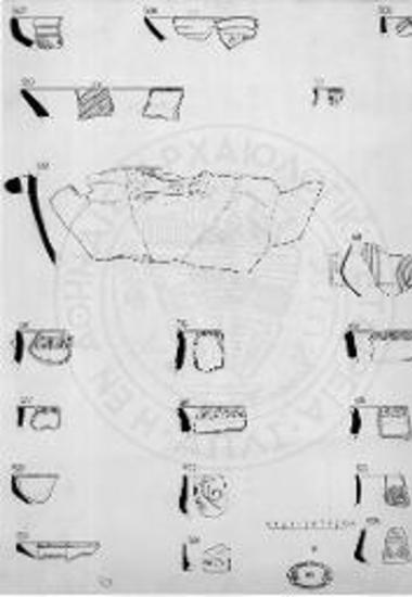 Κεραμική από την ανασκαφή της Δήμητρας.