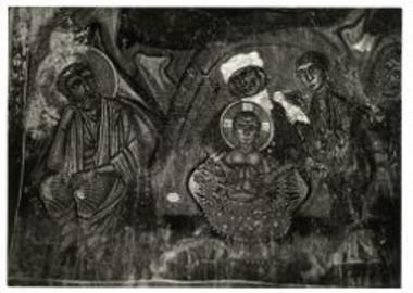 Καραβάς, Ναός Άγ. Νικήτα: Λεπτομέρεια Γέννησης.