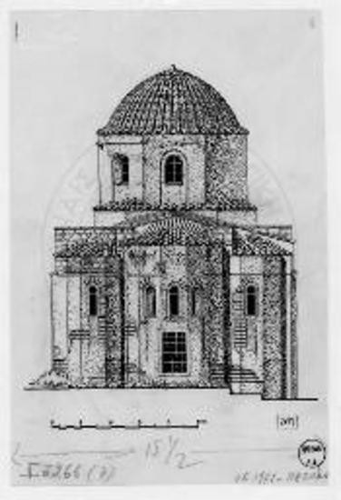 Η σημερινή μορφή της ανατολικής όψεως.