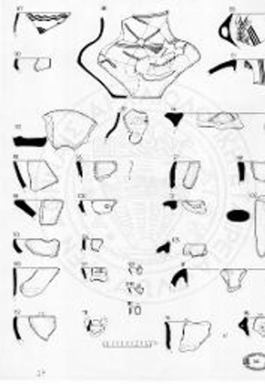 Κεραμική από την ανασκαφή της Δήμητρας.