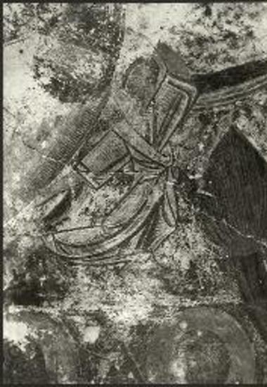 Καραβάς, Ναός Άγ. Μάμα: Άγγελος και απόστολοι Αναλήψεως.