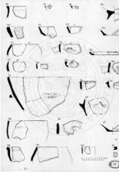 Κεραμική από την ανασκαφή της Δήμητρας.