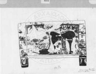 Η λάρνακα ΙΙ. Μακρά πλευρά Β.