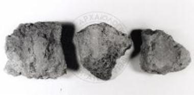 Fragments of clay tuyeres.