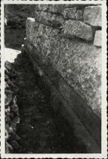 Άβδηρα. Εξωτερικός τοίχος αρχαίας οικοδομής.