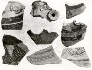 Όστρακα ΥΕ ΙΙΙ κλειστών αγγείων.