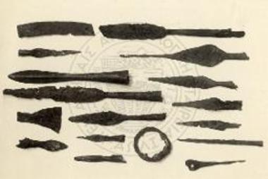 Λόγχαι και σκευάρια σιδηρά.