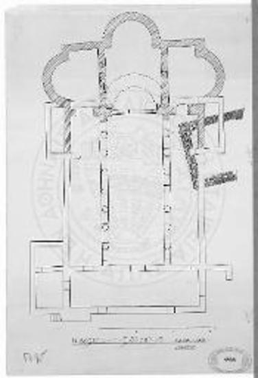 Κάτοψις της αρχαιοτέρας και της νεωτέρας βασιλικής της Δωδώνης.
