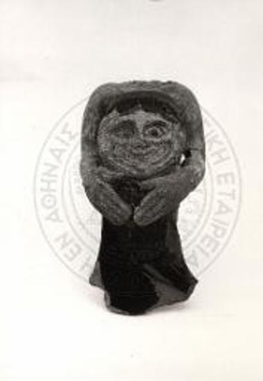 Plastic decoration of a Kantharos