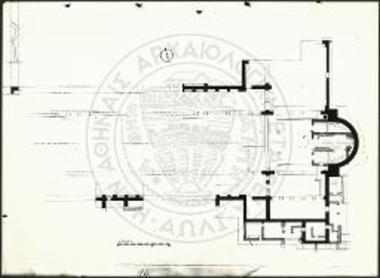Κάτοψις της βασιλικής του Λεχαίου.