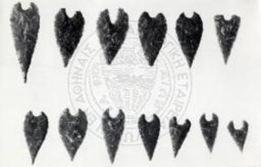Stone arrowheads