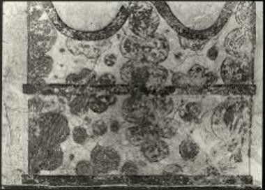 Τοιχογραφία με θαλαμίσκο αρ. κατ. 6: β) Λεπτομέρεια: το «δέρμα» του θαλαμίσκου.