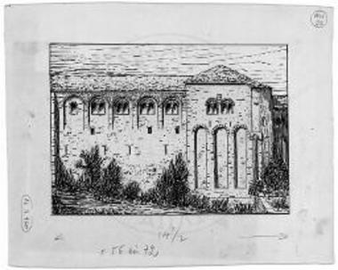 Η νοτία όψις της τραπέζης της Μ. Δοχειαρίου