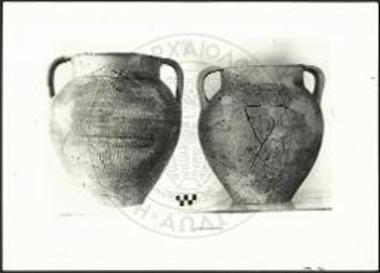 Ευρύστομοι αμφορείς της αρχαϊκής οικίας Α Ονυθέ Γουλεδιανών.