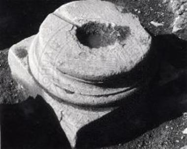 Ιωνική βάσις της ανατολικής στοάς.