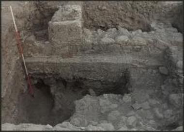 Τομέας Ι25, βόρεια όψη του τοίχου 109.