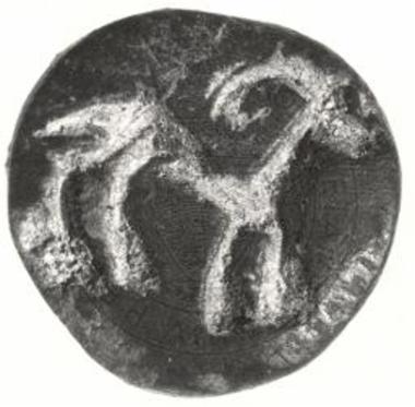 Σφραγιδόλιθος από στεατίτη με παράσταση αιγάγρου.