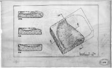 Μυριστής. Πώρινο κάθισμα.