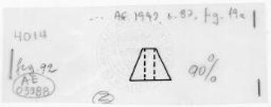 Conical steatite button, Myc. IIIA2-IIIB.