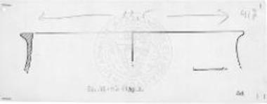 Όστρακο από την στεφάνη ανοικτού σχήματος.