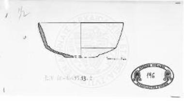 Τμήμα από αυγοκέλυφο κύπελλο.