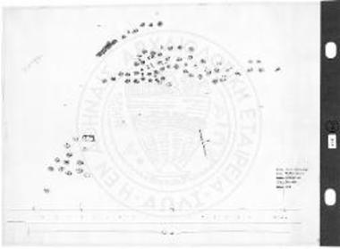 Το σχέδιο του νεκροταφείου, οι τρείς συστάδες.