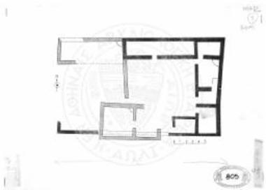 Κάτοψη της δυτικής οικίας του Ραμνούντος.