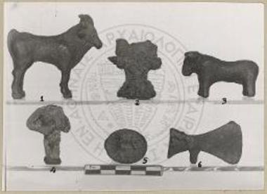 Χαλκά ευρήματα εξ΄Αμνισού.