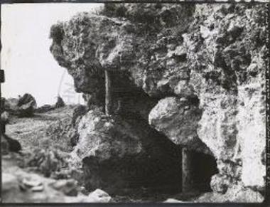 Αρκαλοχώρι. Το νότιον μέρος του σπηλαίου.