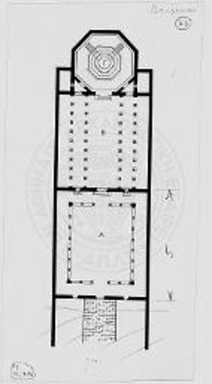 Βασιλική Γεννήσεως εν Βηθλεέμ Α. Αναπαράστασις κατά τον Richmond