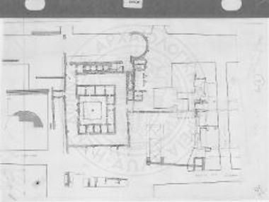 Τμήμα του ανακτορικού συγκροτήματος του Γαλερίου πριν από την οικοδόμηση του Οκταγώνου.