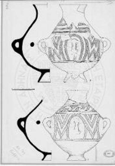 Αγγεία από τον τύμβο των Ποταμών.