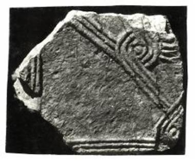 Θραύσμα βυζαντινού θωρακίου.