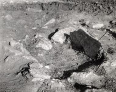 Pit grave.