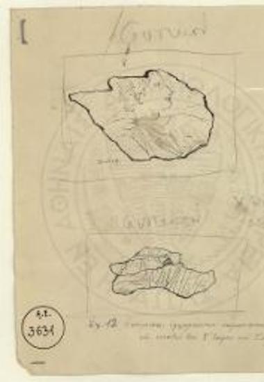 Υπόλοιπα εγχαράκτων παραστάσεων των κιστών του Γ΄ τάφου του Σέδες.