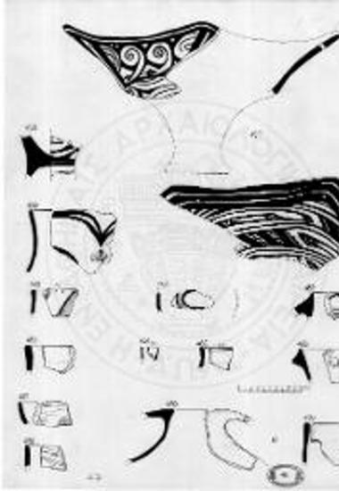 Κεραμική από την ανασκαφή της Δήμητρας.