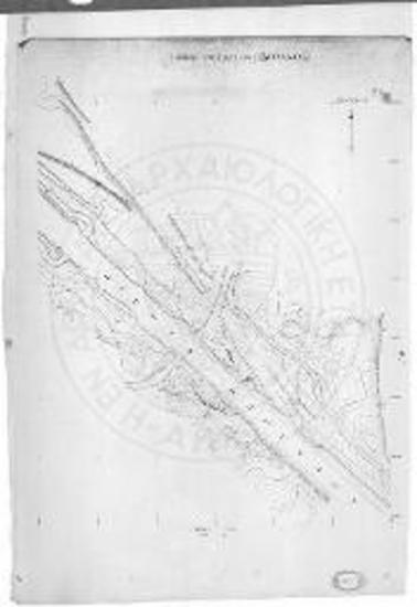 Ταχυμετρικόν διάγραμμα περιοχής Ποσειδωνίας. Φύλλο 3.