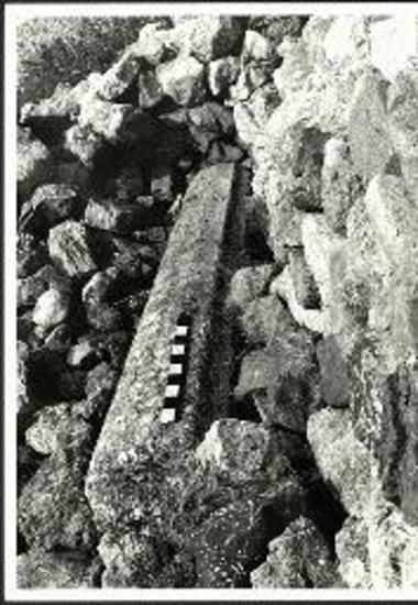 Πώρινος κίονας στις Κολόνες.