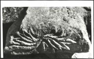 Λεπτομέρεια της διακοσμήσεως του επιθήματος της φωτογραφίας Ph_MANE - KYPARISSOS_042.