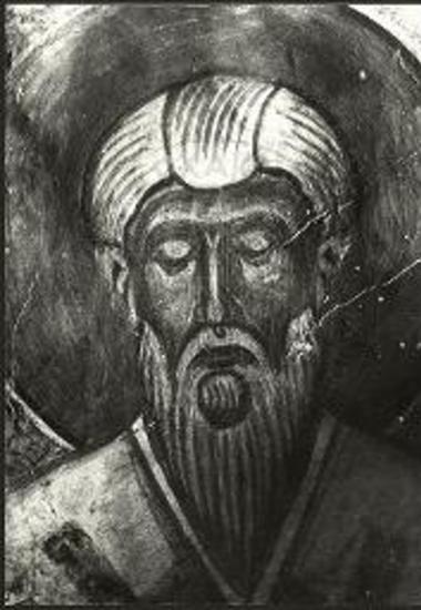 «Στου Καλού», Άγιος Βασίλειος: Ο άγιος Βλάσιος, λεπτομέρεια.