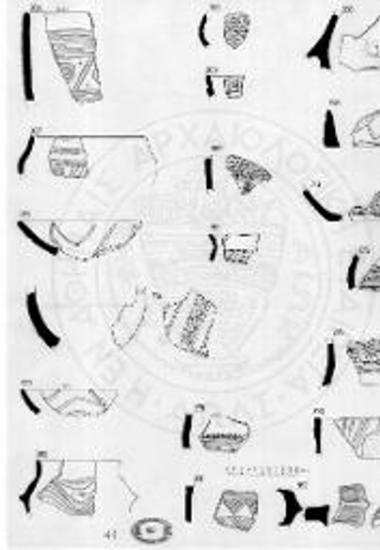 Κεραμική από την ανασκαφή της Δήμητρας.