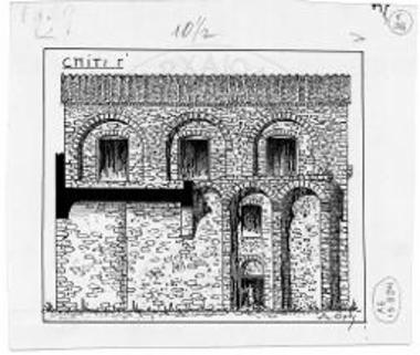 Νοτία όψις του σπιτιού Γ