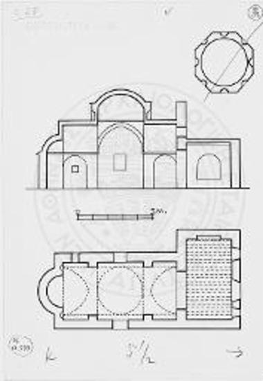 Κάτοψη, τομή