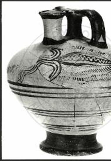 Οικόπεδο Μαθιουδάκη. Τάφρος 7. ΥΜ IIIΒ ψευδόστομος αμφορέας.