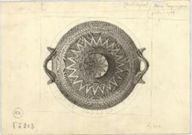 Λεκάνη εκ τάφου του Κεραμεικού.