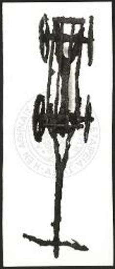 Η σιδερένια άμαξα μετά την αποκατάσταση.