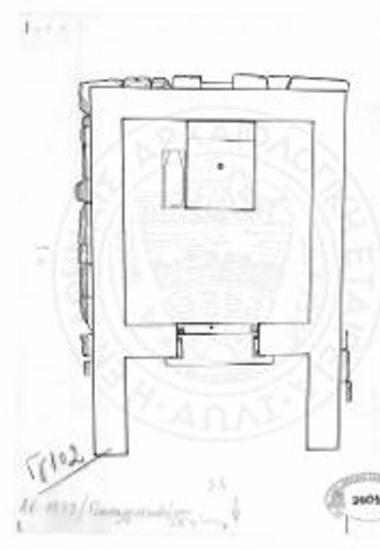 Κάτοψη ναού Κυβέλης