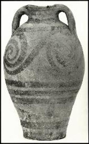 Ραδινός αμφορέας από το Δ17 (αριθ. κατ. 4342).