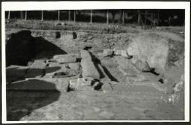 Φίλιπποι. Λουτρών. Διαμέρισμα βορείως του προθαλάμου του μέσου οίκου.